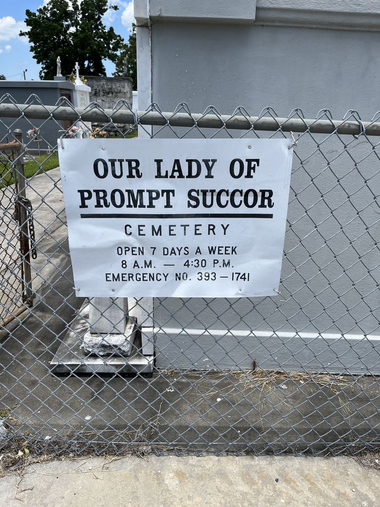 Our Lady of Prompt Succor Cemetery and Mausoleum