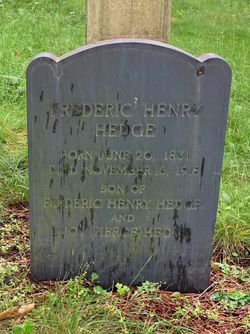 Frederic Henry Hedge Jr.