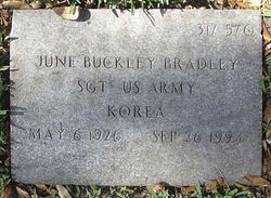 June <I>Buckley</I> Bradley 