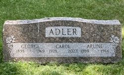 Arline J <I>Nelson</I> Adler 