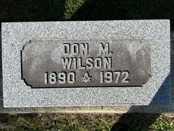 Donald Matthew “Don” Wilson 