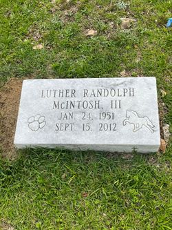 Luther Randolph “Randy” McIntosh III
