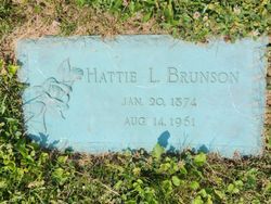 Hattie Luzetta <I>Brunson</I> Brunson 