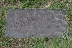 Esther M Johnson 