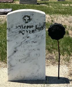 Sgt Joseph Leonard Boyle 