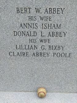 Claire Ermina <I>Abbey</I> Poole 