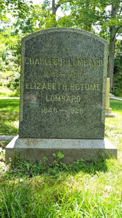 Elizabeth Botume “Lizzie” <I>Langford</I> Lombard 
