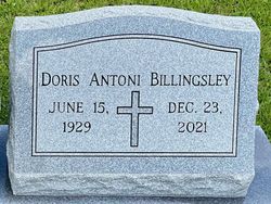 Doris <I>Antoni</I> Billingsley 