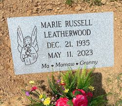 Marie “Ma” <I>Russell</I> Leatherwood 