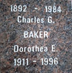 Dorothea E Baker 