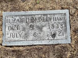 Elizabeth <I>Moxley</I> Hash 