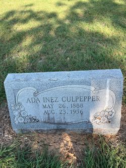Ada Inez Culpepper 