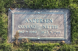 Annette “Nettie” <I>Anderson</I> Andersen 