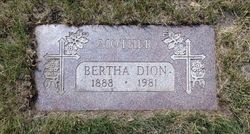 Bertha <I>Duchesne</I> Dion 