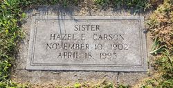 Hazel E. Carson 