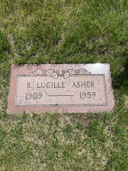 Bonnie Lucille <I>Bowman</I> Asher 