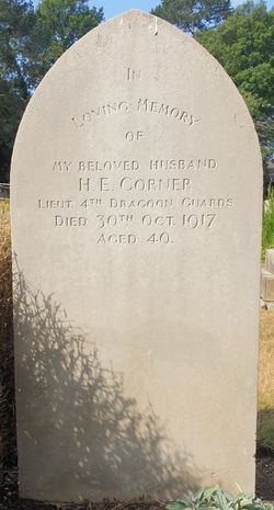 Lieutenant Herbert Edward Corner 