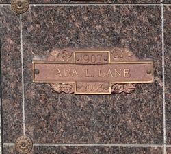 Ada L. Lane 