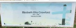 Elizabeth Etta “Liz” Crawford 