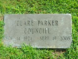 Clare Parker <I>Westbrook</I> Councill 