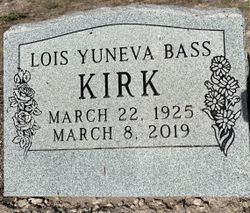Lois Yuneva <I>Bass</I> Kirk 