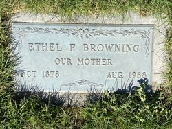 Ethel F <I>(O) Dunn</I> Browning 