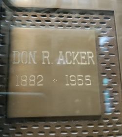 Don Rell Acker 