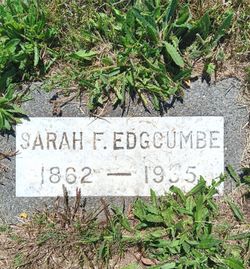 Sarah Frances <I>Currier</I> Edgcumbe 