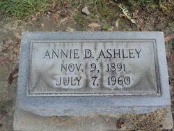 Annie <I>Dail</I> Ashley 