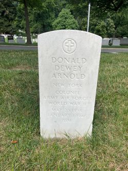 Col Donald Dewey Arnold 