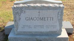 Josephine <I>Pierangeli</I> Giacometti 