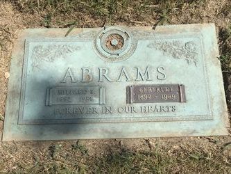 Milfred Stanley Abrams 