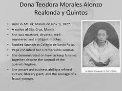Teodora Alonso Quintos <I>Mercado</I> Rizal 