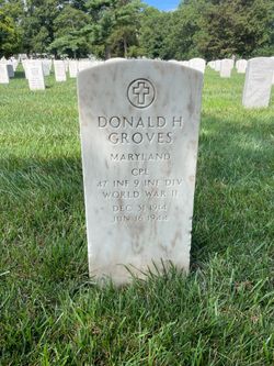 Cpl. Donald H. Groves 