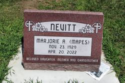 Marjorie A. <I>Mapes</I> Nevitt 