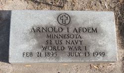 Arnold Ingfred Afdem 