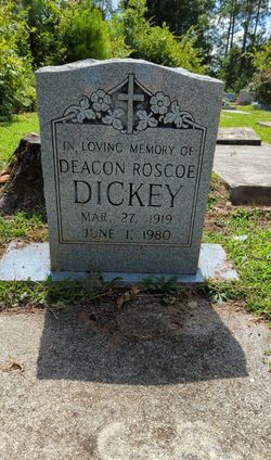 Deacon Roscoe Dickey 