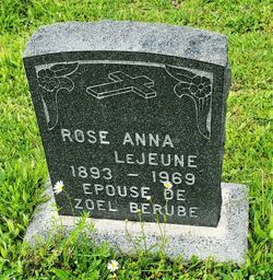 Rose Ann <I>Lejeune</I> Berube 