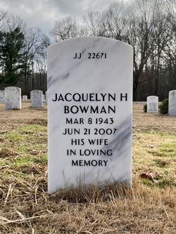 Jacquelyn H Bowman 
