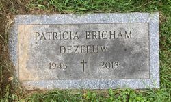 Patrica Anne <I>Brigham</I> DeZeeuw 