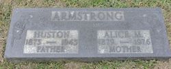 Alice Mary <I>Dawson</I> Armstrong 