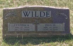 Rev Paul H. Wilde 