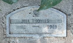Julia <I>LaRance</I> Thomas 