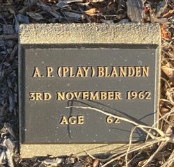 Alf Playfair Blanden 