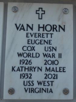 Everett Eugene “Gene” Van Horn 
