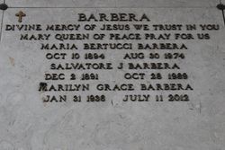 Maria “Mary” <I>Bertucci</I> Barbera 