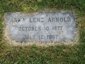 Anna Arabella <I>Lenz</I> Arnold 