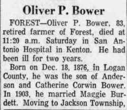 Oliver P. Bower 