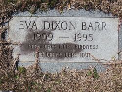 Eva Gray <I>Dixon</I> Barr 