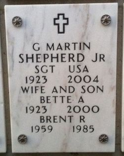 George Martin Shepherd Jr.